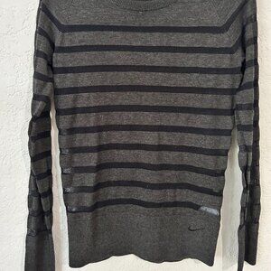 Women's Nike Golf Striped Thin Sweater